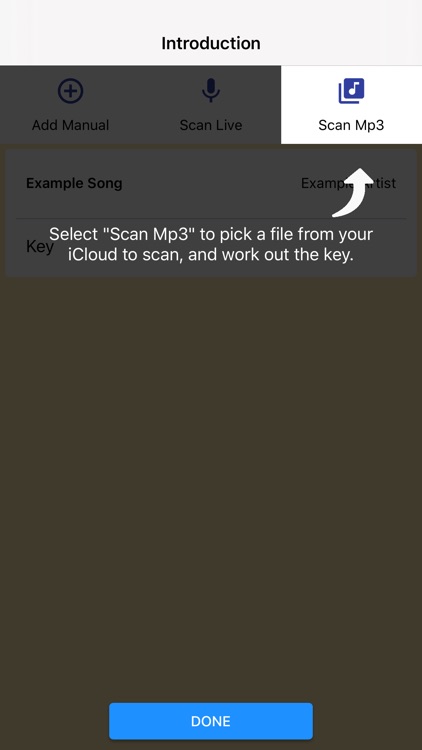 Song Key Finder