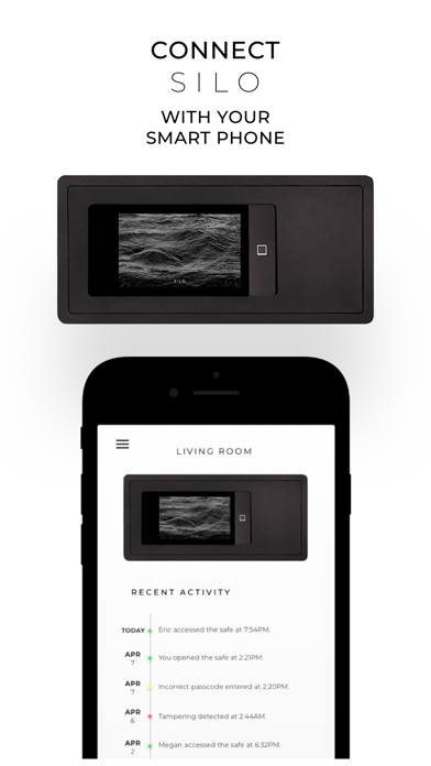 Screenshot #1 pour S I L O | Smart Safe App