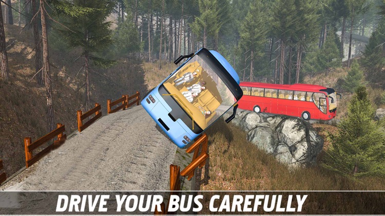 Tourist Bus Off Road Drive Sim screenshot-3