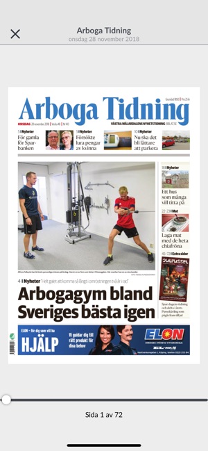 Arboga Tidning e-tidning(圖3)-速報App