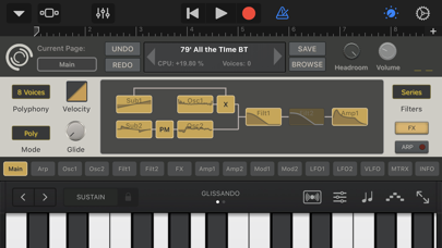 Screenshot #2 pour SynthMaster One for iPhone