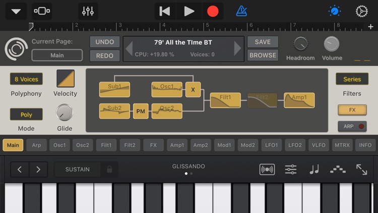 SynthMaster One for iPhone