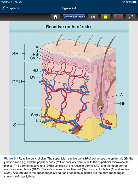 Fitzpatrick's Dermatology, 9/E iPad screenshot