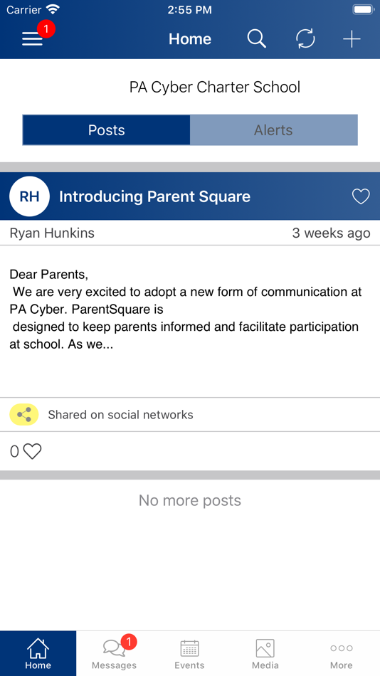 #4. PA Cyber (iOS) 由: ParentSquare