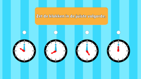 Leren klokkijken - rekenen screenshot