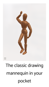 MNQN art posing model screenshot
