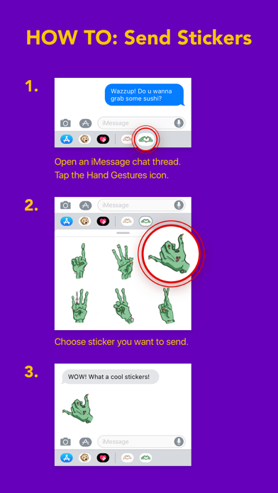 Zombie Hand Gestures screenshot 4