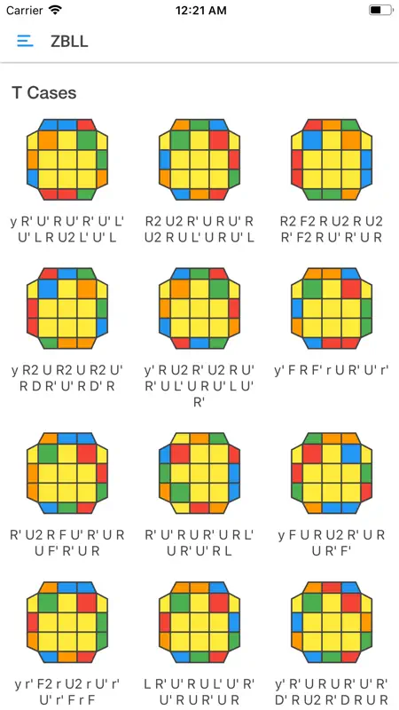 Magic Cube Algorithms screenshot 4 of 6