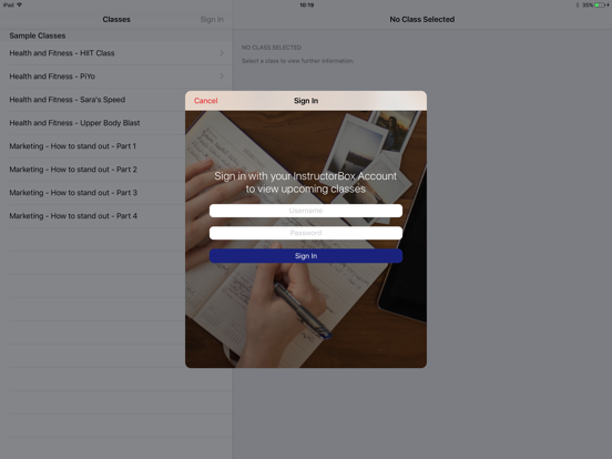 Screenshot #4 pour InstructorBox