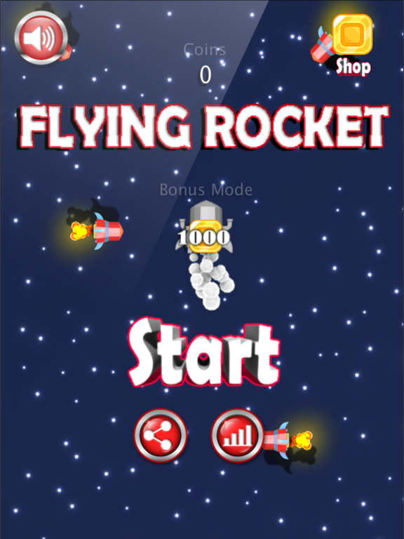Screenshot #4 pour Space War - Flying Rocket Game