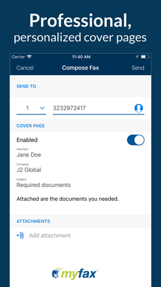 MyFax App–Receive & Send Fax screenshot 4