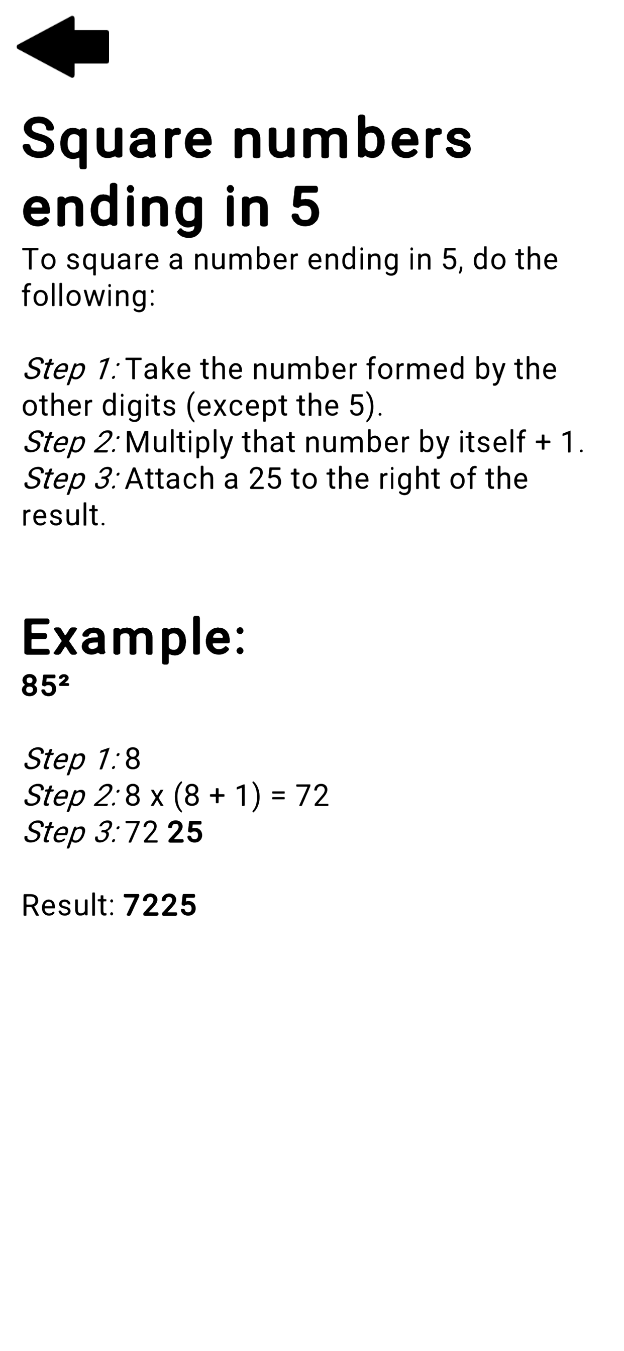 Mimir Mental Math Lite