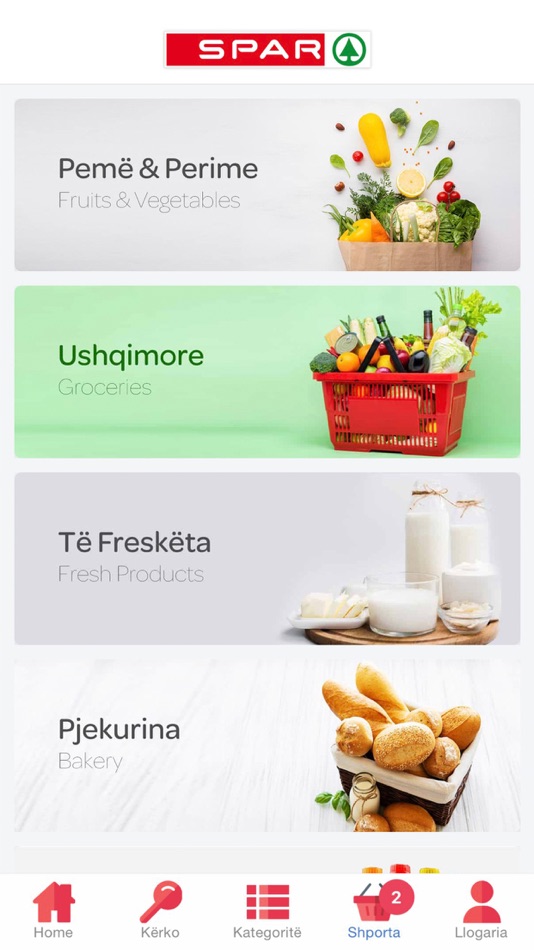 #1. SPAR Kosova E-Commerce (iOS) By: SPAR KOSOVA J.S.C. SH.A.