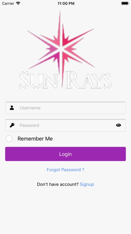 Sunrays App