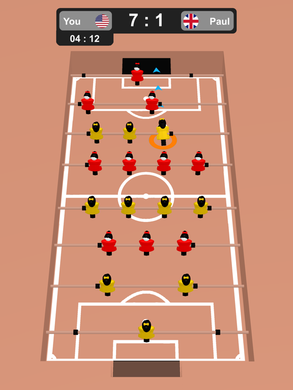 FoozBall iPad screenshot