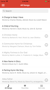 LifeWay Worship Hymnal screenshot