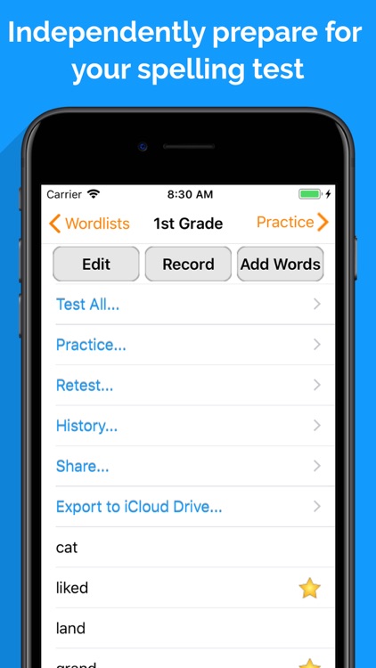 Spelling Notebook Premium