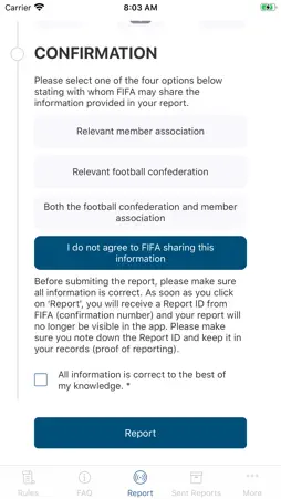 FIFA Integrity screenshot 5