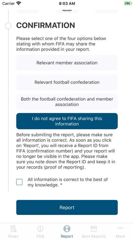 FIFA Integrity