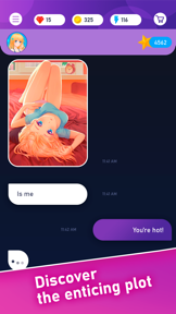 Passion Story: dating puzzle screenshot