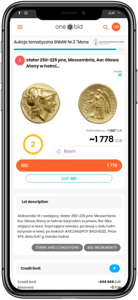 OneBid: Live auctions