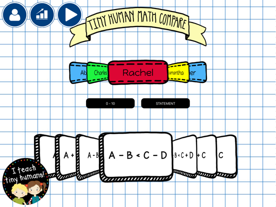 Screenshot #4 pour Tiny Human Math Compare