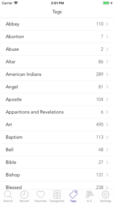Catholicpedia screenshot 1
