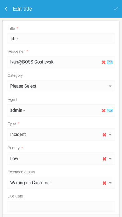 BOSS Support Central Screenshot