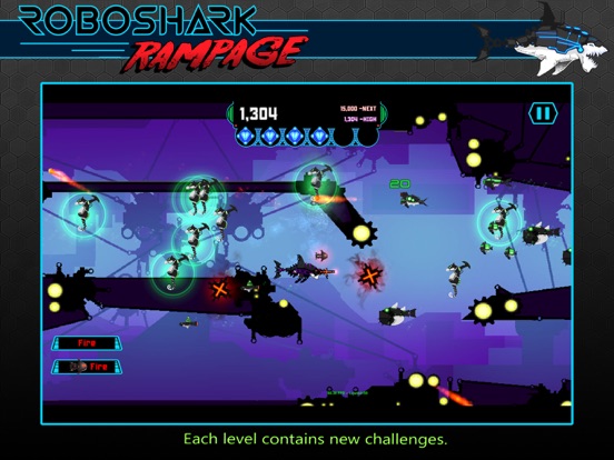 Screenshot #5 pour RoboShark Rampage