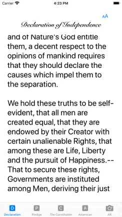 Our Constitution iPhone image 3