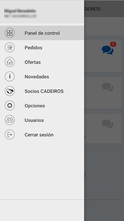 App Cadeiros