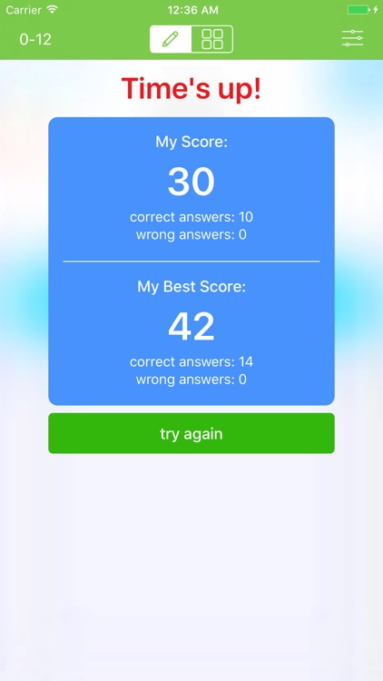 Times Tables - Flash Quiz screenshot-3