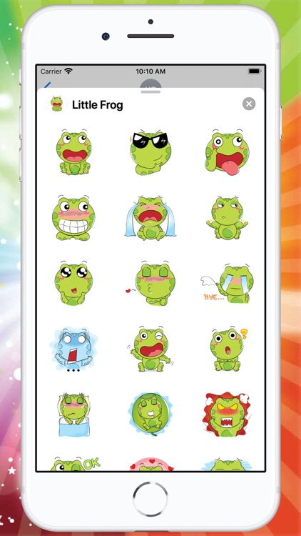 Little Frog Stickers