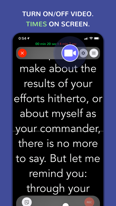 Teleprompter by Prof. Hornet Screenshot