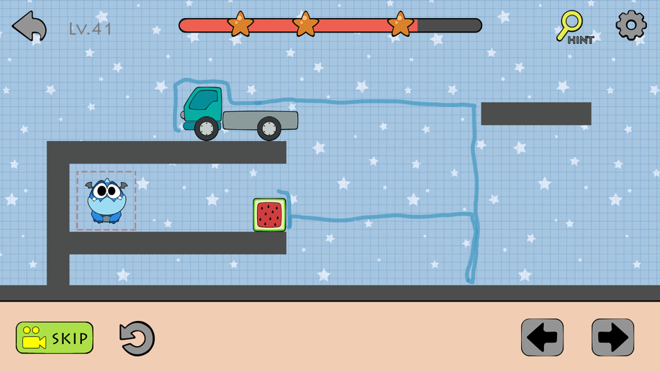 #6. Dino Brain - Draw Physics Line (iOS) Podle: ICEBEAR., JSC