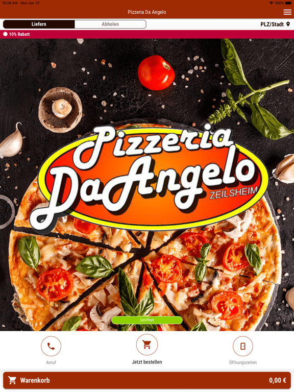 Screenshot #4 pour Pizzeria Da Angelo