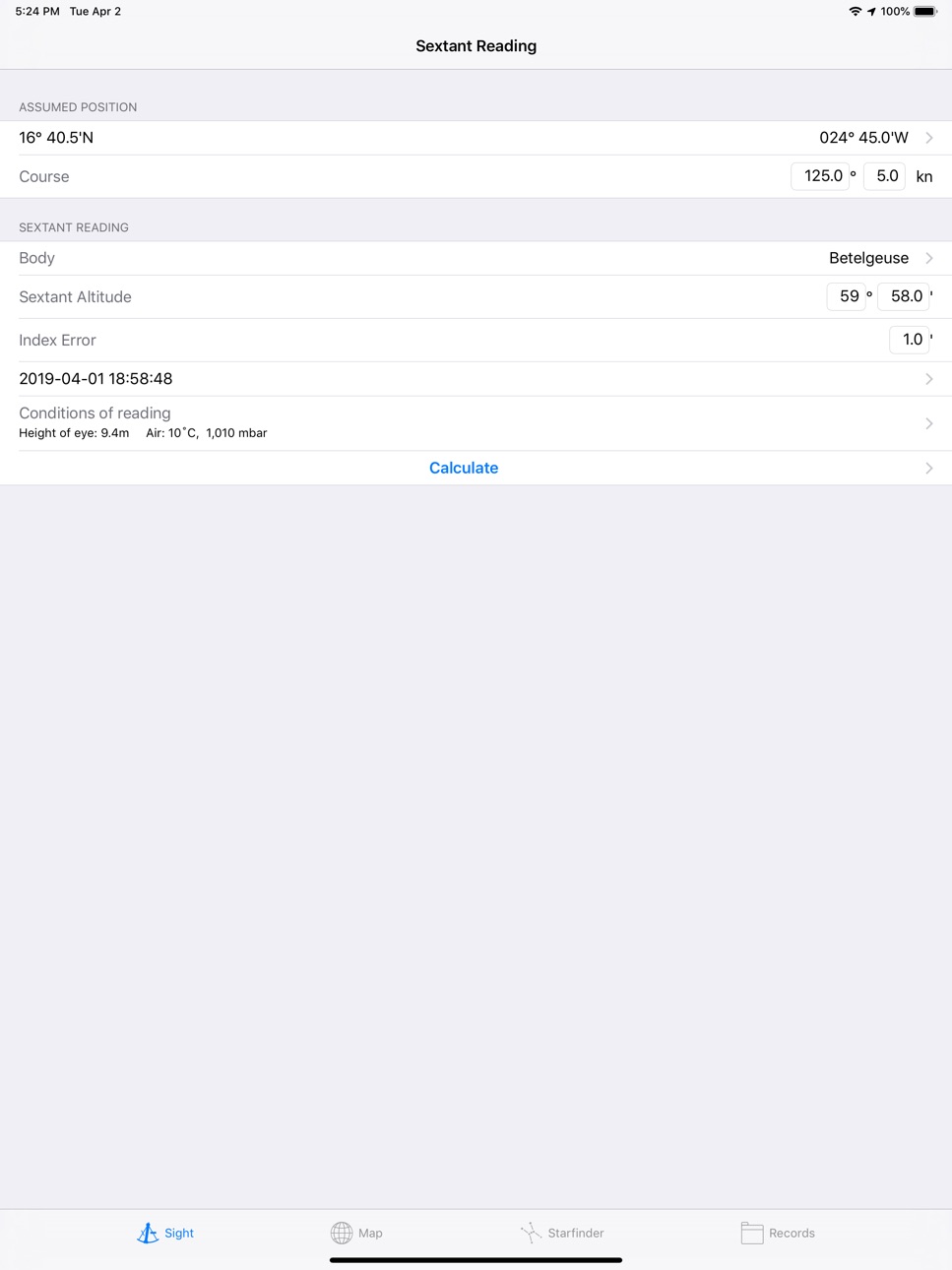 iPad screenshot