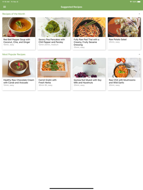 Screenshot #4 pour Vegan Recipes | Diet-Health