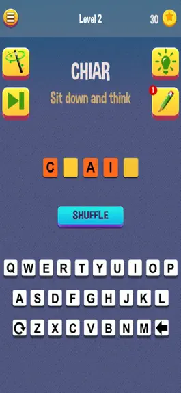 Game screenshot Mumbo Jumbo Anagrams apk