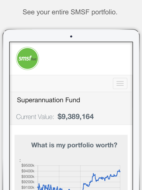 Screenshot #4 pour SMSF Live – Track super wealth