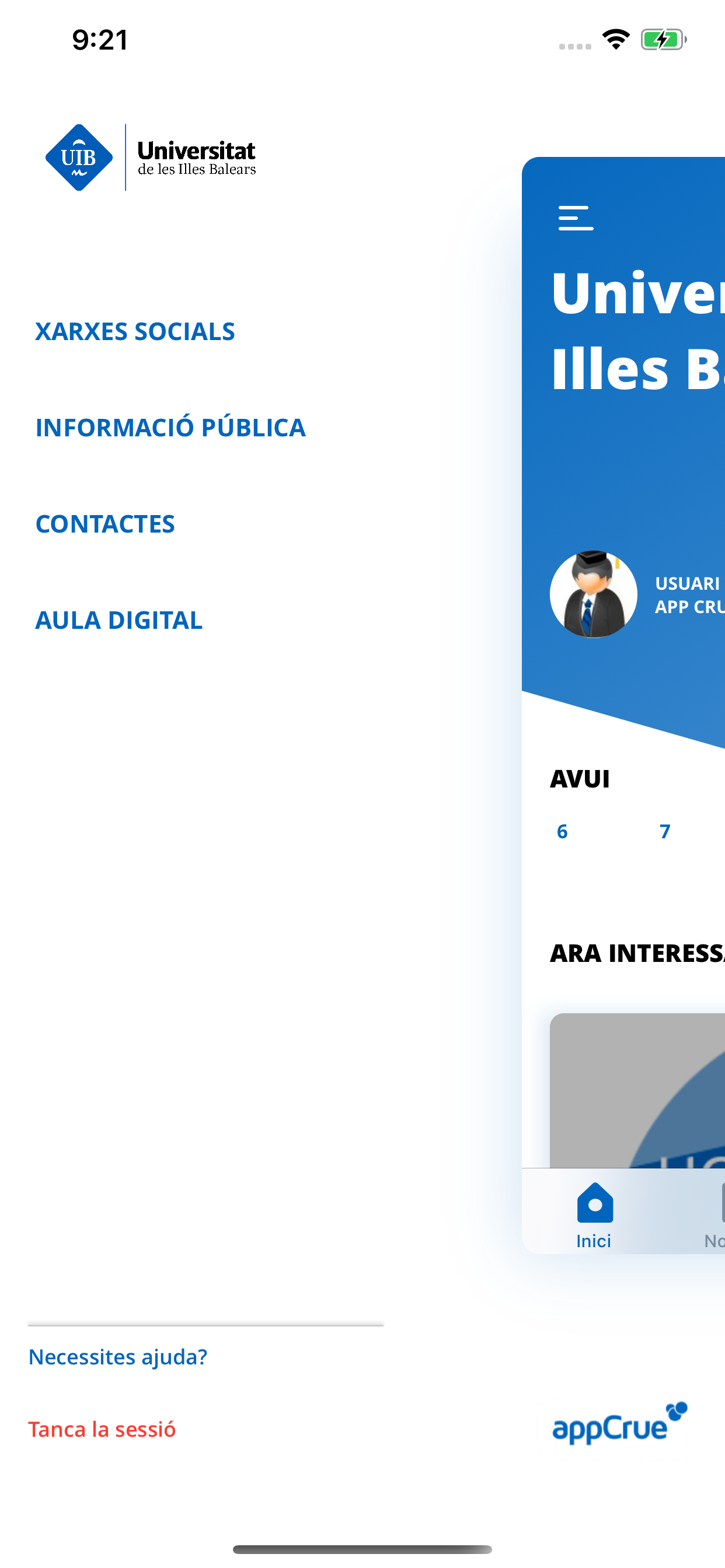 UIB Univ. de les Illes Balears screenshot 3