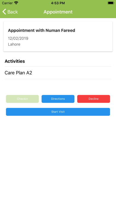 Screenshot #2 pour FandFHealth