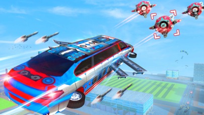 Skateboard Robot: Flying Car Screenshot