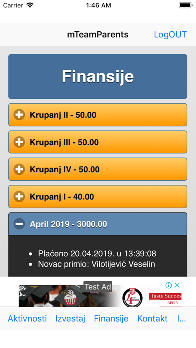 Screenshot #2 pour OlimpikParent