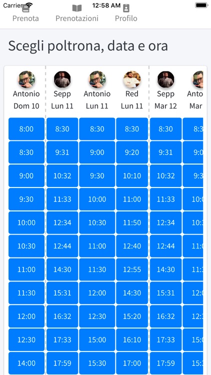 Salon App: prenota ora!