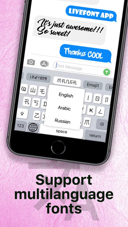 Top Fonts: Cool font, keyboard