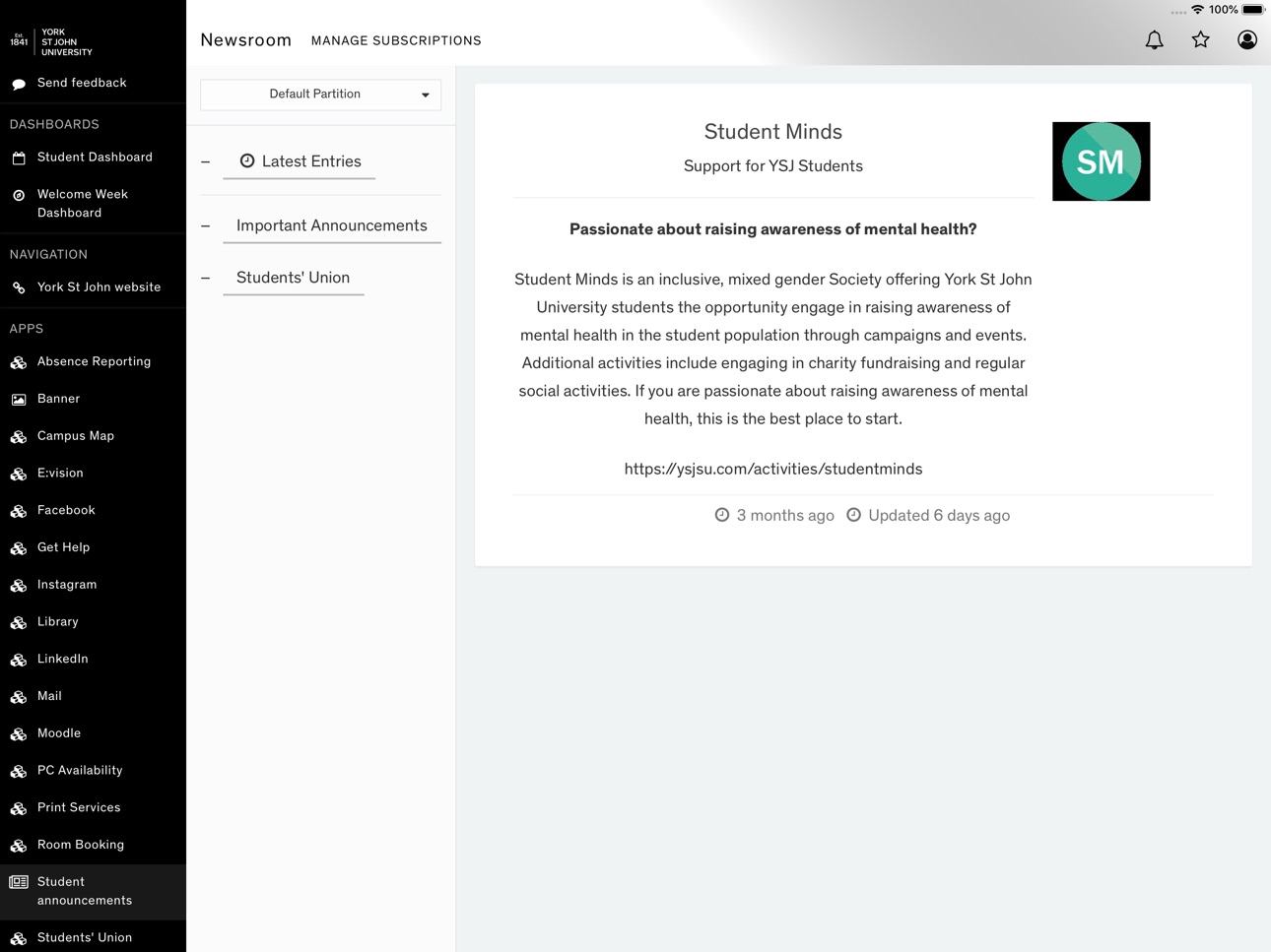 iPad screenshot