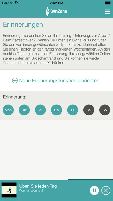 Beckenbodenübungen screenshot 4 of 5