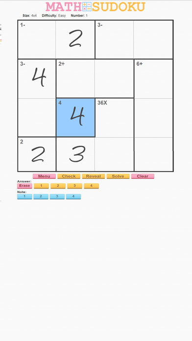 Screenshot #3 pour Math Sudoku