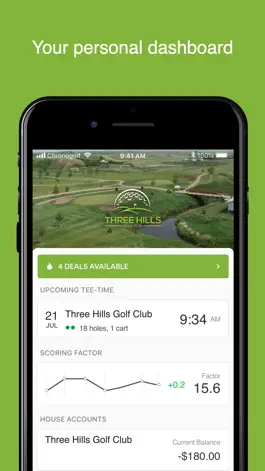 Game screenshot Three Hills Golf Club mod apk